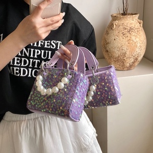 Vendita calda Bling carine signore <span class=keywords><strong>Mini</strong></span> borsa a tracolla e borse di lusso giovani donne perle <span class=keywords><strong>Mini</strong></span> borse Tote per ragazze - Product Image 5