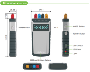 AkuSense Hot Sale Three Output <b>Model</b> Digital Display Economical Sensor Tester for Exmaining Performance of Sensors - Product Image 4