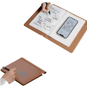 Cuaderno Inteligente Ecológico Huion Note X10 para Dibujo Digital y Escritura a Mano, Cuaderno Reutilizable Inteligente Fusion y Juego de Bolígrafos Portátiles - Product Image 1