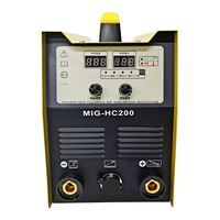 Shanghao MIG-HC200 Nuevo Soldador MIG Portátil Sin Gas con Alimentador de Alambre para Acero al Carbono y Acero Inoxidable, Alambre de 0.8-1.0mm de Alta Calidad