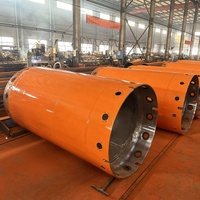Tube de revêtement de foreuse FAE pour pieux de fondation : Optimise la qualité des pieux et améliore la précision de la pose - Pièces de rechange pour engins de construction