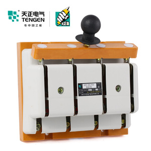 เท็นเก้น เอชดี 11-100/38 4P 100A สวิตช์มีดตัดวงจรแบบแยกส่วน สามเฟส สี่สาย ป้องกันการใช้งานผิดพลาด - Product Image 1