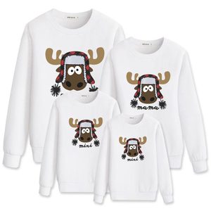 Sweat-shirt personnalisé pour femme, enfant, bébé garçon et fille, motif arbre de Noël assorti pour toute la famille, pull décontracté maman et moi - Product Image 6