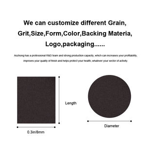 Éponge de ponçage humide et sèche pour bois, métal, cloisons sèches – Grain fin, bloc flexible en oxyde d'aluminium – Vente directe usine - Product Image 5