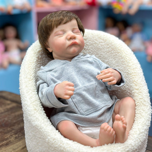 Muñeca Bebé Reborn Momoko de PVC de 17 Pulgadas en Stock, Venta Caliente Transfronteriza, Suministro de Juguetes para Comercio Exterior - Product Image 1