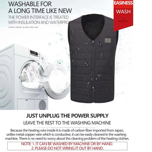 <span class=keywords><strong>Gilet</strong></span> <span class=keywords><strong>chauffant</strong></span> électrique rechargeable par USB pour hommes femmes <span class=keywords><strong>gilet</strong></span> de <span class=keywords><strong>moto</strong></span> d'hiver léger avec batterie coupe-vent vente en gros - Product Image 5