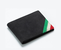 Paquet de cartes Alcantara Paquet de permis de conduire Paquet de documents simple multifonction 2-en-1 universel
