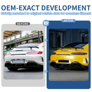 Aggiornamento a <span class=keywords><strong>GTR</strong></span> PRO a secco in fibra di carbonio GT luce posteriore Spoiler bagagliaio per <span class=keywords><strong>Mercedes</strong></span> Benz AMG GT <span class=keywords><strong>GTR</strong></span> GTC - Product Image 3