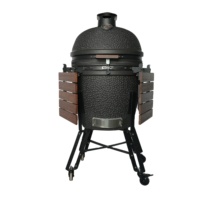 Barbecue Kamado en céramique de qualité supérieure AUPLEX de 27 pouces, pour restaurant, maison, cuisine extérieure, camping, réunions