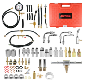 TU-443 Deluxe pompa injeksi bahan bakar otomotif Universal <span class=keywords><strong>Kit</strong></span> penguji tekanan bahan bakar Manometer terbaru untuk pengujian mesin - Product Image 6