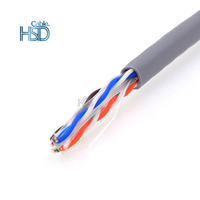 305M 1000ft Cat 6 Utp Kabel Ethernet Jaringan Lan Dalam Ruangan 24awg 26awg 2pr 4pr 0.57Mm 0.56Mm Cat6