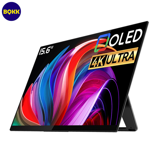 High Quality 15.6 Inch 2k 4k OLED Extended Touch Screen Extender External Portable Monitors Triple Display Portable Monitor
