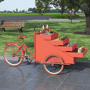 Camion de vente de nourriture mobile, chariot à glace pour festivals saisonniers, carnavals scolaires, ventes de boissons en plein air, rangement polyvalent - Product Image 4