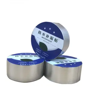 Factory offer roof waterproof aluminum foil buty tape butyl rubber material