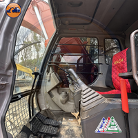 Excavatrice Hitachi Zx210-6 d'occasion, d'origine japonaise, 21 tonnes, faible nombre d'heures, diesel, sur chenilles, hydraulique, en bon état, à vendre