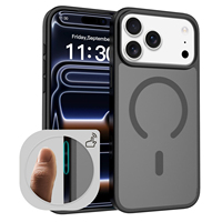 Funda Magnética para iPhone 17 Pro Max con Botón de Control de Cámara con IA Integrada, Carcasa de TPU+PC Mate Resistente a Impactos para iPhone 17