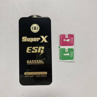Protection d'écran antistatique Mobile Super X en verre ESD, accessoires téléphoniques pour iPhone 17, protections d'écran pour Redmi Samsung