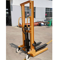 Chariot manuel à palettes de 1000 kg certifié CE, transpalette manuel de 1 tonne, transpalette manuel pour allées étroites