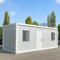 Garages conteneurs pliables flexibles, tailles personnalisées, installation facile, design moderne pour bureau, bâtiment, cuisine, chambre à coucher