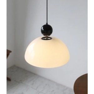 Nouvelle Suspension Nordique Vintage pour Restaurant, Style Wabi-Sabi Français, Postmoderne, en Fer Blanc et Verre, Taille Moyenne, LED Réglable - Product Image 2