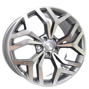 Jantes en alliage 5x108 ET43 21 22 pouces <span class=keywords><strong>5</strong></span> branches Sport Luxe, roues de remplacement pour Land Rover Vogue Sport Discovery Velar (lot) - Product Image 1