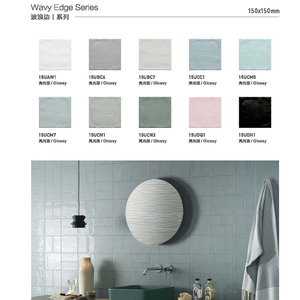 <span class=keywords><strong>10X10</strong></span> Trắng Bóng Nhà Bếp Gạch Ốp Tường Sản Xuất Tại Phật Sơn Trung Quốc SW1100 - Product Image 2