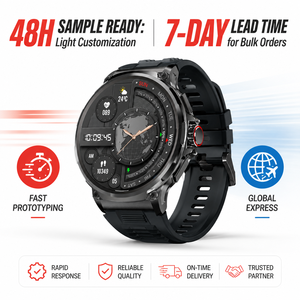 Smartwatch V69 <span class=keywords><strong>Chiamata</strong></span> BT Schermo HD da 1,85 Pollici Oltre 400 Quadranti Batteria da 710mAh Impermeabile Orologio Smart Sportivo da Uomo - Product Image 2