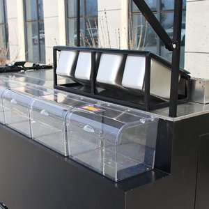 Kiosque commercial électrique personnalisé pour la restauration rapide, chariot mobile multifonctionnel pour café, frites et gaufres, tricycle <span class=keywords><strong>cargo</strong></span> ouvert - Product Image 6
