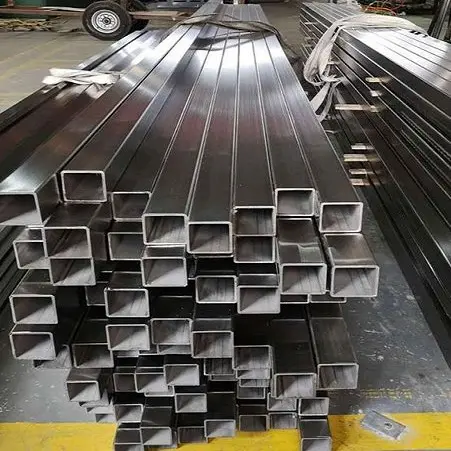 Manufacturer of stainless steel rectangular tube/pipe customized size 201 304 304L 316 316L 321 2205 904L with favorable price
