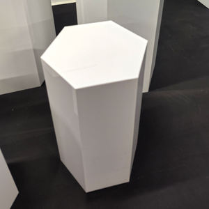 Bán Buôn Trắng <span class=keywords><strong>Acrylic</strong></span> Hình Lục Giác Backdrop Đứng Đảng Đám Cưới Hình Lục Giác <span class=keywords><strong>Acrylic</strong></span> Chân Bộ - Product Image 6