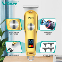 VGR V-290 Tondeuse à Cheveux et Barbe Professionnelle Électrique Sans Fil pour Hommes