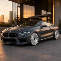 Jantes monobloc concaves brossées CNC Yufei sur mesure, forgées, 19-20 pouces, 15 fenêtres, pour BMW M8 5x112