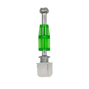 Conector de liberación rápida en forma de diamante tres en uno, panel de rueda excéntrica dos en uno para mueble integrado - Product Image 2