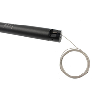 Tija de sillín cuentagotas para bicicleta, 30,9/31,6mm, cable interno/externo, tubo de sillín Mtb