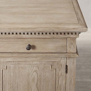 Maison Usage salon Style européen 4 portes 4 tiroirs rangement en bois massif meuble TV Antique - Product Image 6