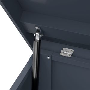 Bac de rangement de <span class=keywords><strong>jardin</strong></span> extérieur grande capacité, conteneurs de rangement de patio en métal, <span class=keywords><strong>coffre</strong></span> à coussins, <span class=keywords><strong>coffre</strong></span> à outils de <span class=keywords><strong>jardin</strong></span> - Product Image 5