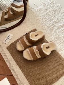 Zapatos de plataforma clásicos de moda para mujer, zapatillas Uggs cálidas antideslizantes de talla grande para hombre, novedad de invierno - Product Image 5