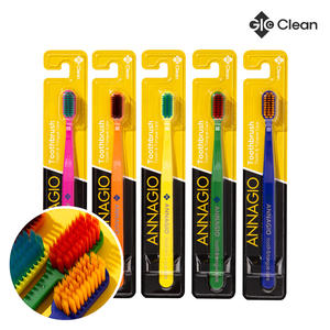 [ANNAGIO] Brosse à dents ultra douce 0,01 mm pour dents sensibles et langue, poils doux, nettoyage de précision, design ergonomique, soin quotidien - Product Image 1