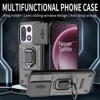 Étui de protection antichoc avec anneau magnétique en métal pour OnePlus 15/Ace5 Ultra