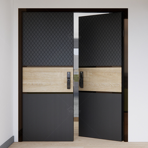 <span class=keywords><strong>Porta</strong></span> Blindata a Doppia <span class=keywords><strong>Anta</strong></span> Antiproiettile Stile Americano per Ville di Lusso Ingresso Esterno - Product Image 3