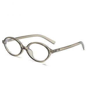 SPOCN Oval <b>Eyeglasses</b> <b>Frames</b> TR90 Lightweight Anti Blue Light Women Full Rim Solid Design - Product Image 2