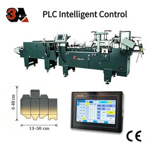 Plegadora y Encoladora Automática Inteligente Min-500 Controlada por PLC con Sincronización Automática de Velocidad - Product Image 1