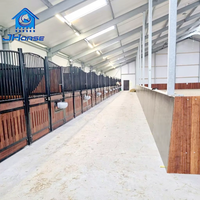 Kits de conception avancés Installation efficace Connexion facile mobile Stalles pour chevaux Styles de boîtes stables pour chevaux