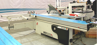 Scie à panneaux à table coulissante de 3200 mm de longueur de travail avec lame de scie à levage électrique / Scie à bois à bas prix - Prix usine
