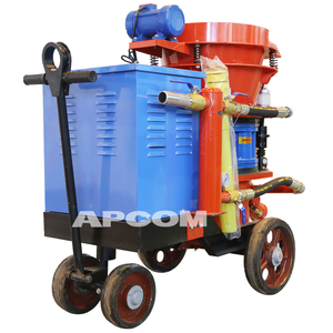 APCOM portátil pequeña máquina de hormigón proyectado de pulverización seco mojado de Shotcreting de <span class=keywords><strong>precio</strong></span> de la máquina - Product Image 4