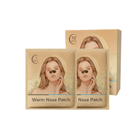 Patch nasal chauffant jetable, vente en gros d'usine, nouvelle forme, patch auto-chauffant pour le nez en hiver
