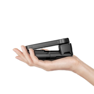 Venta caliente <span class=keywords><strong>L09</strong></span> Smart Gimbal Video Stabilizer para teléfonos móviles Handheld Selfie Stick con luz de relleno y función de plegado de trípode - Product Image 4