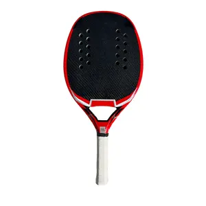 Factory Custom Design Logo Professional EVA Core 3K Carbon Fiber Raquete De Beach Tennis Padel Racket