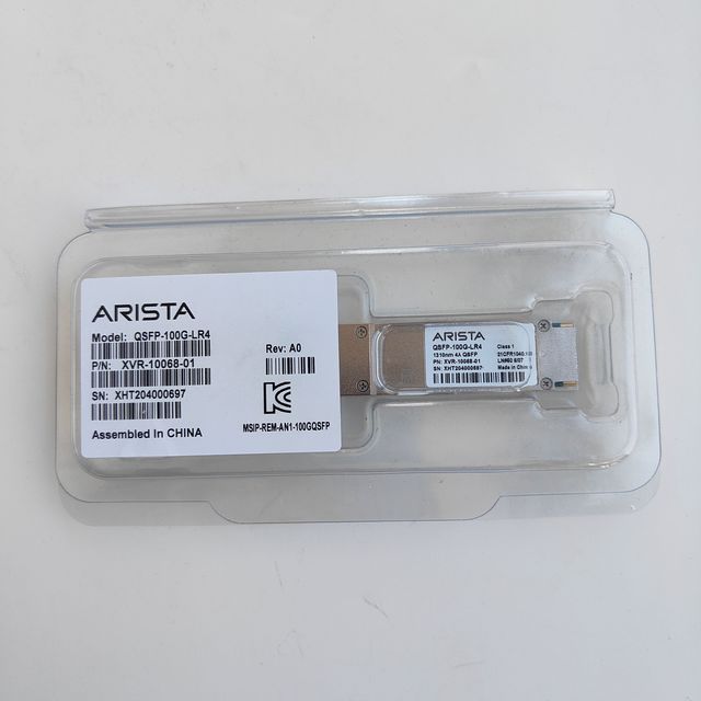New Arista QSFP-100G-LR4 Optical Transceiver Module 100G 1310nm