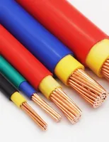 Câble électrique domestique à bas prix H07V-R 450/750 V, fil unipolaire 1,5 mm, câble en cuivre BVR